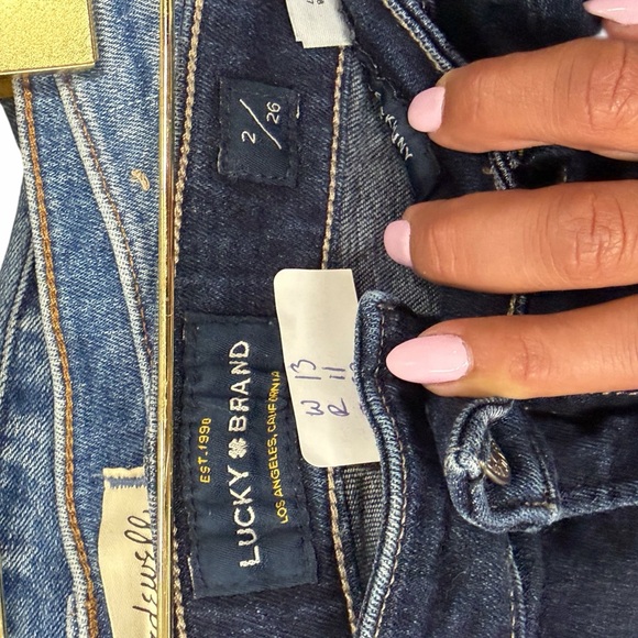 Lucky Brand Dark Blue Bridgette Skinny Jeans - Picture 5 of 6